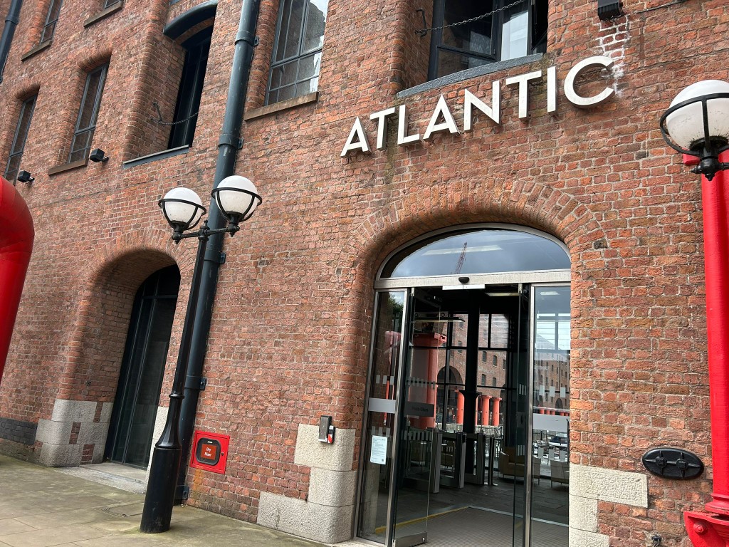 Atlantic Pavilion exterior at Albert Dock